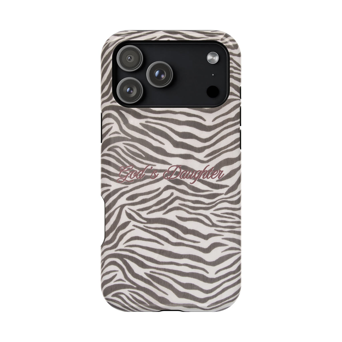 God's Daughter Zebra Stripe MagSafe Phone Case