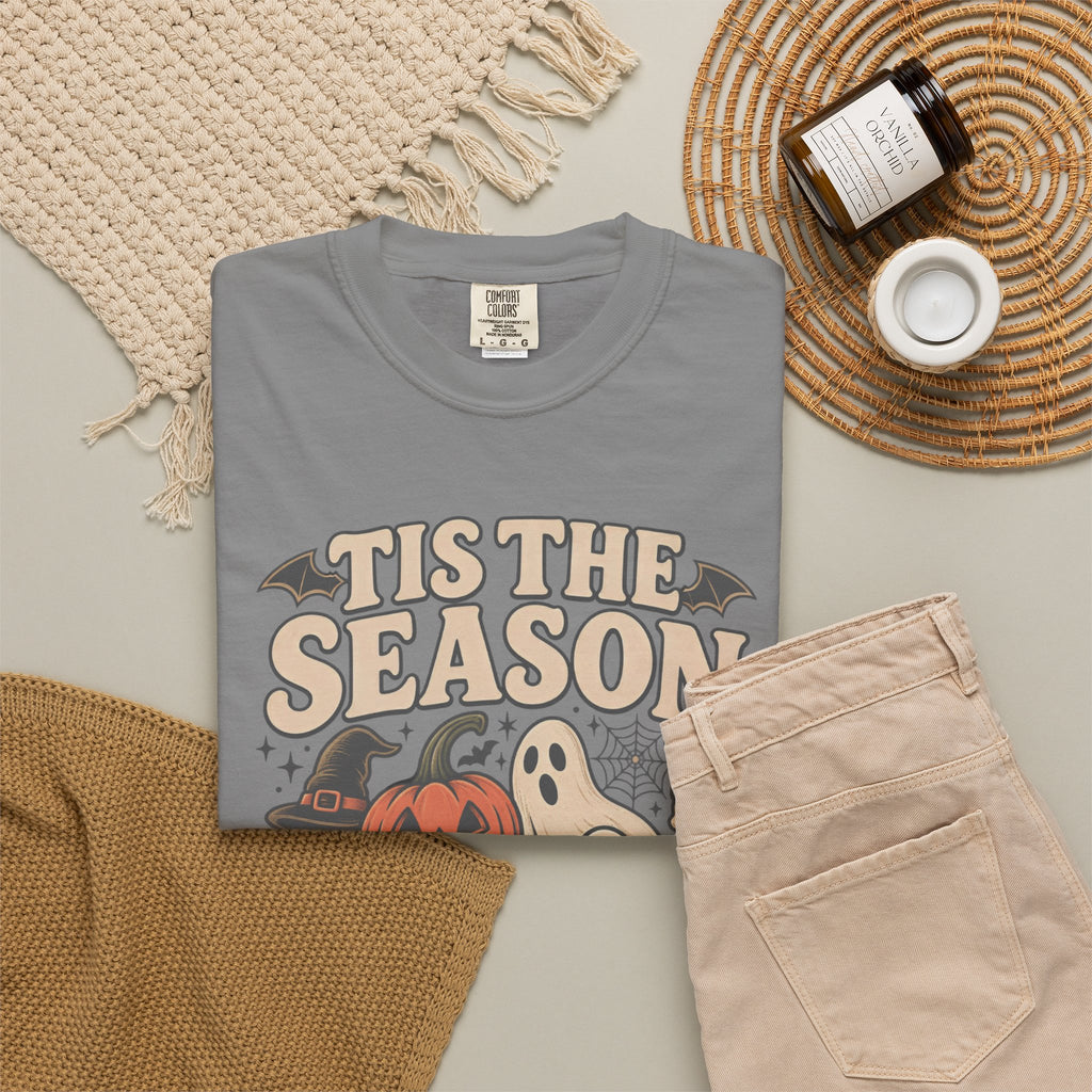 Halloween T-Shirt — 'Tis the Season' Vintage Spooky