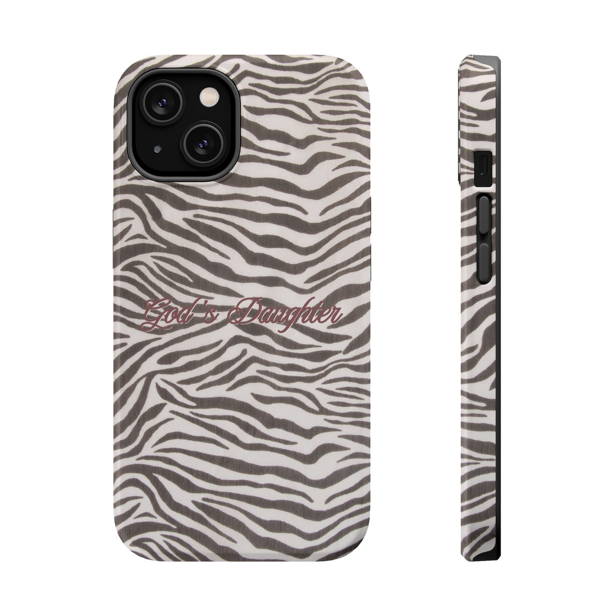 God's Daughter Zebra Stripe MagSafe Phone Case