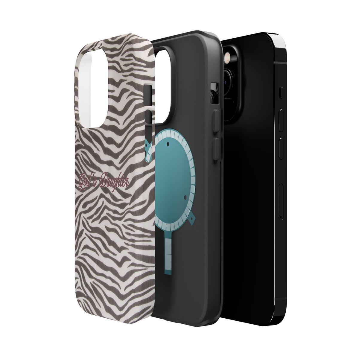 God's Daughter Zebra Stripe MagSafe Phone Case