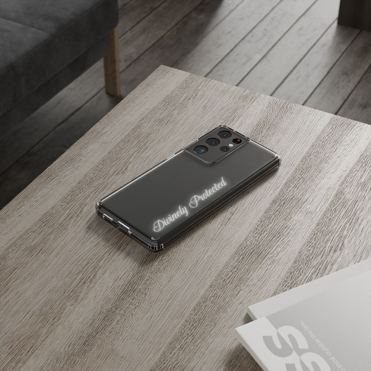 Divinely Protected Clear Phone Case