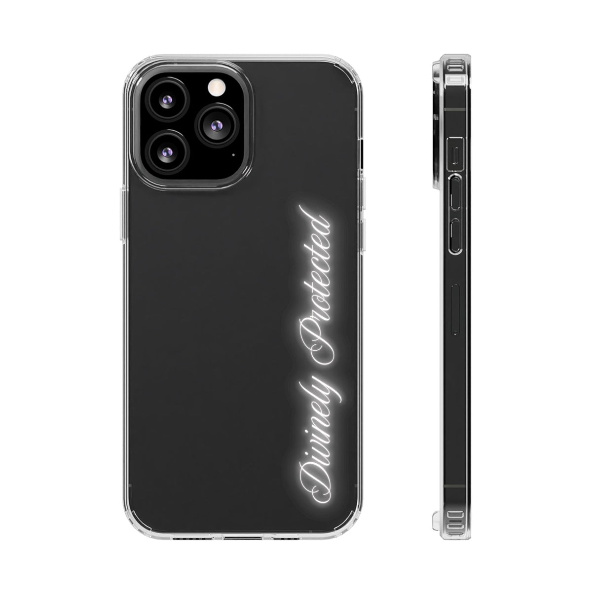 Divinely Protected Clear Phone Case