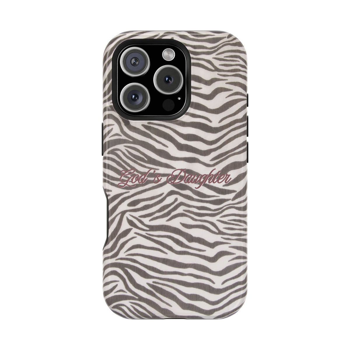 God's Daughter Zebra Stripe MagSafe Phone Case