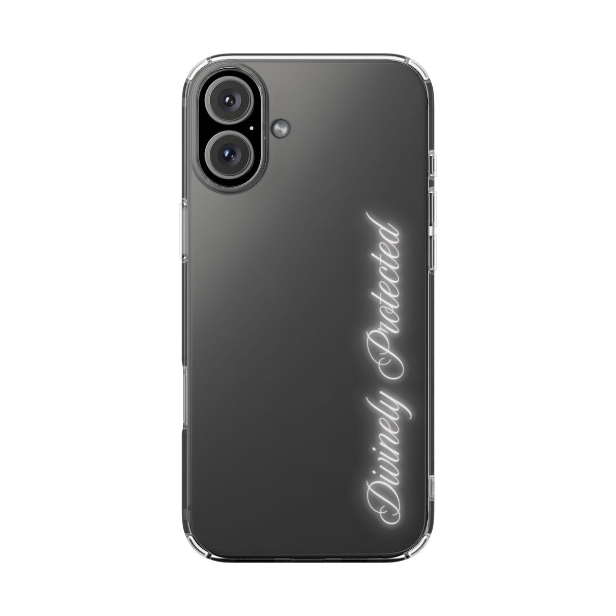 Divinely Protected Clear Phone Case