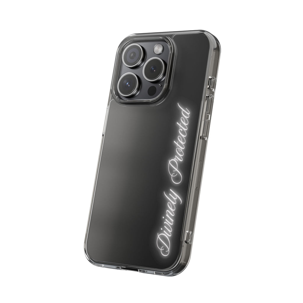 Divinely Protected Clear Phone Case