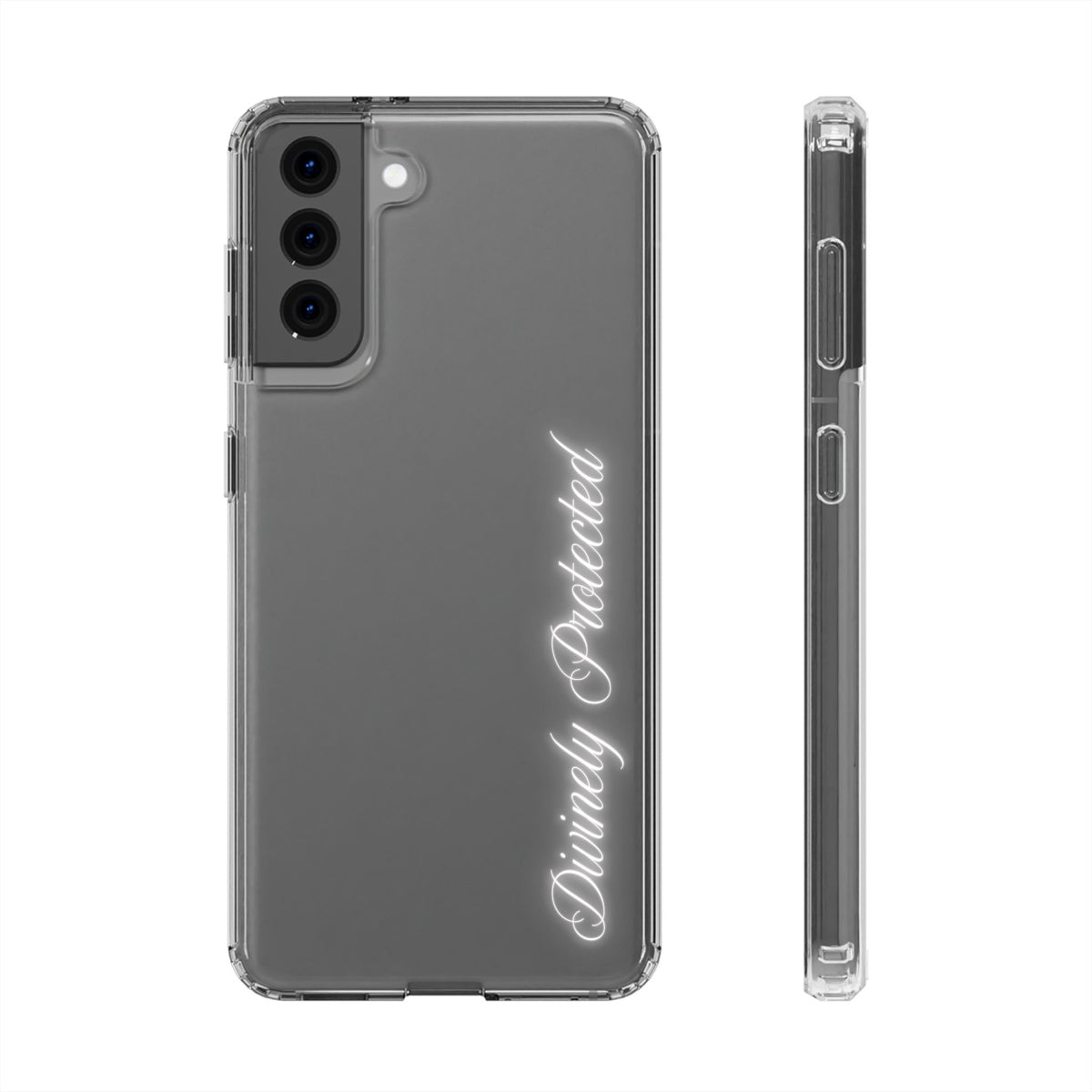 Divinely Protected Clear Phone Case