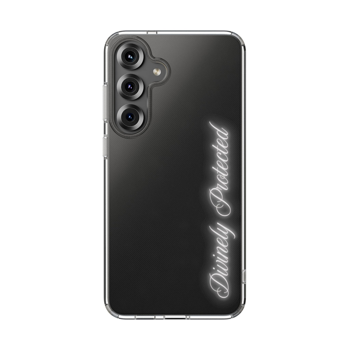 Divinely Protected Clear Phone Case