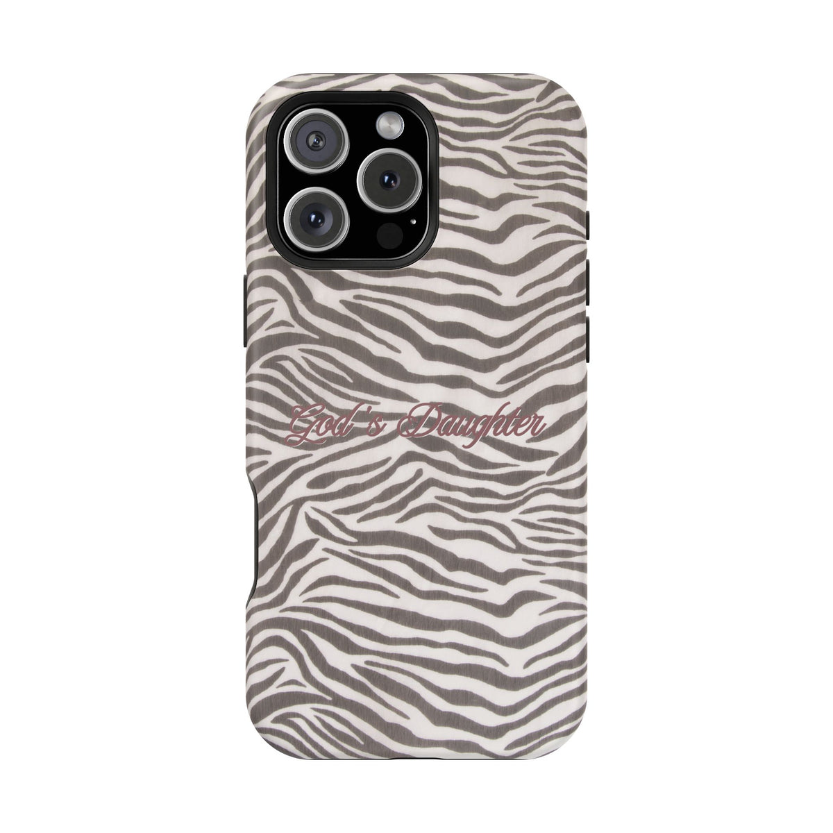 God's Daughter Zebra Stripe MagSafe Phone Case
