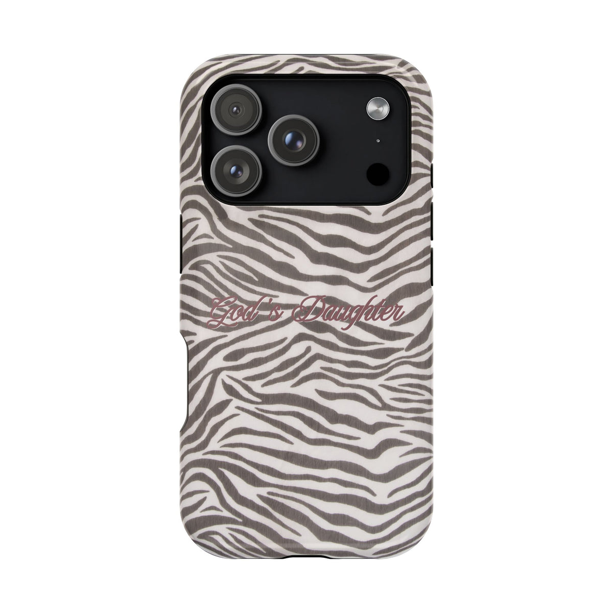 God's Daughter Zebra Stripe MagSafe Phone Case