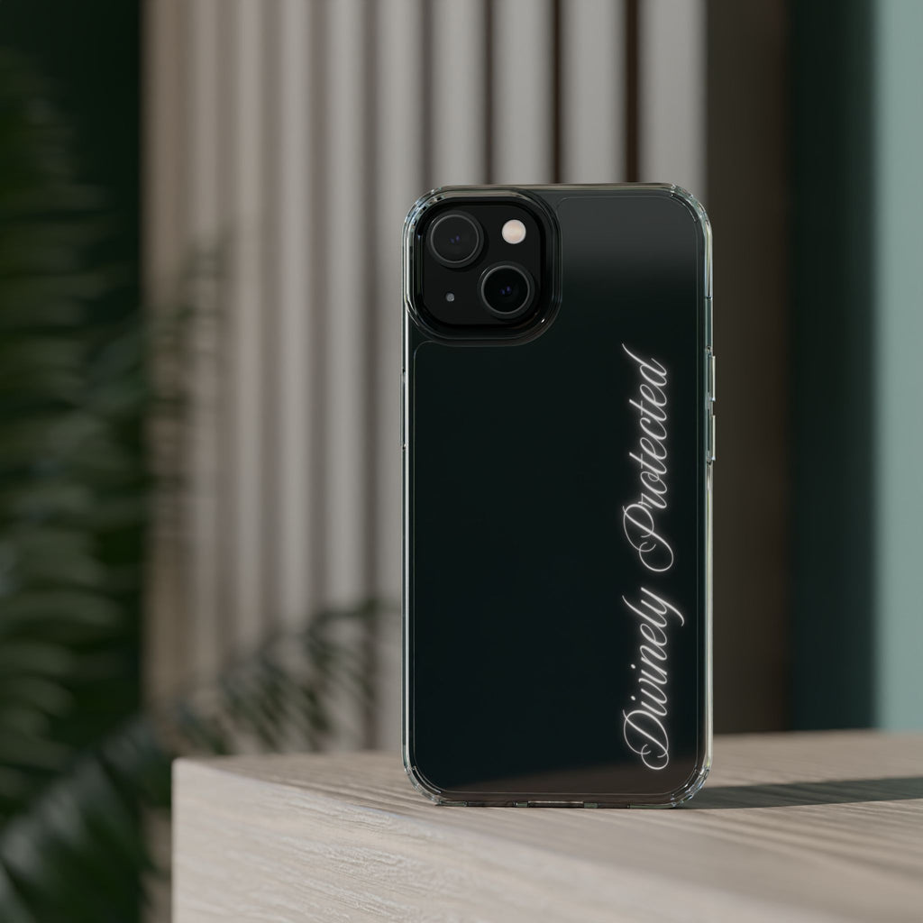 Divinely Protected Clear Phone Case