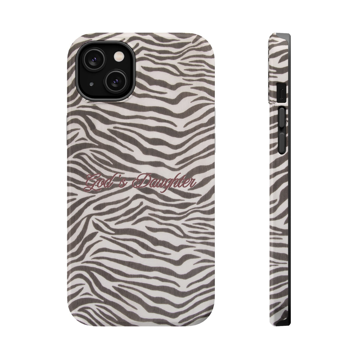 God's Daughter Zebra Stripe MagSafe Phone Case