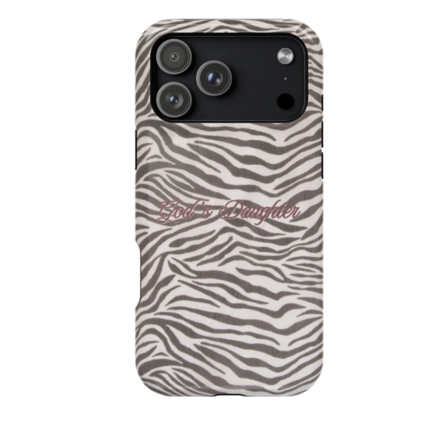God's Daughter Zebra Stripe MagSafe Phone Case